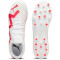 PUMA Future Play MG Multi-Ground Fußballschuhe Herren 01 - PUMA white/fire orchid 44.5