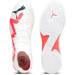 PUMA Future Match IT Hallen-Fußballschuhe Herren 01 - PUMA white/PUMA black/fire orchid 40.5
