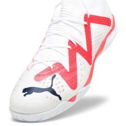 PUMA Future Match IT Hallen-Fußballschuhe Herren 01 - PUMA white/PUMA black/fire orchid 40.5