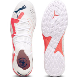 PUMA Future Match TT Multinocken-Fußballschuhe Herren 01 - PUMA white/PUMA black/fire orchid 45