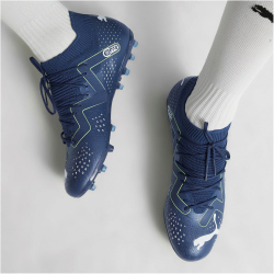 PUMA Future Match MG Multi-Ground Fu&szlig;ballschuhe Herren 03 - persian blue/puma white/pro green 39