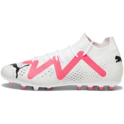 PUMA Future Match MG Multi-Ground Fußballschuhe Herren 01 - PUMA white/PUMA black/fire orchid 45