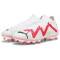 PUMA Future Match FG/AG Fußballschuhe Damen 01 - puma white/puma black/fire orchid 42