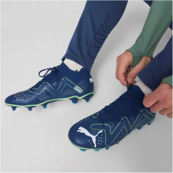 PUMA Future Match FG/AG Fu&szlig;ballschuhe Herren 03 - persian blue/puma white/pro green 42