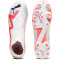 PUMA Future Match+ LL FG/AG Fußballschuhe Herren 01 - PUMA white/PUMA black/fire orchid 44.5