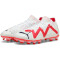 PUMA Future Pro FG/AG Fußballschuhe Herren 01 - puma white/puma black/fire orchid 39