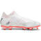 PUMA Future Pro FG/AG Fußballschuhe Herren 01 - PUMA white/PUMA black/fire orchid 45