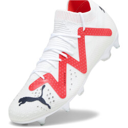 PUMA Future Pro MxSG Stollen-Fußballschuhe Herren 01 - PUMA white/PUMA black/fire orchid 47