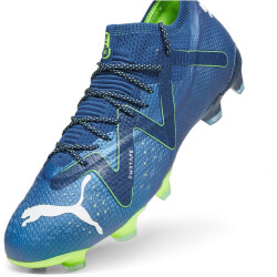 PUMA Future Ultimate Low FG/AG Fußballschuhe 03 - persian blue/puma white/pro green 37.5
