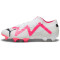 PUMA Future Ultimate Low FG/AG Fußballschuhe 01 - PUMA white/PUMA black/fire orchid 40.5