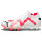 PUMA Future Ultimate FG/AG Fußballschuhe Damen 01 - PUMA white/PUMA black/fire orchid 40.5
