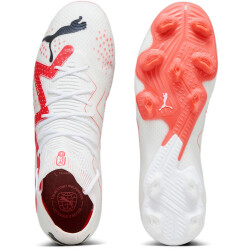 PUMA Future Ultimate FG/AG Fußballschuhe Herren 01 - PUMA white/PUMA black/fire orchid 47