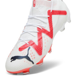 PUMA Future Ultimate FG/AG Fußballschuhe Herren 01 - PUMA white/PUMA black/fire orchid 47