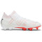 PUMA Future Ultimate FG/AG Fußballschuhe Herren 01 - PUMA white/PUMA black/fire orchid 47