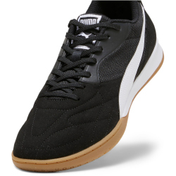 PUMA King Top IT Hallen-Fu&szlig;ballschuhe 01 - PUMA black/PUMA white/PUMA gold 39