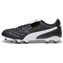 PUMA King Top FG/AG Fußballschuhe 01 - PUMA black/PUMA white/PUMA gold 40.5