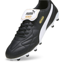 PUMA King Top FG/AG Fußballschuhe 01 - PUMA black/PUMA white/PUMA gold 40.5