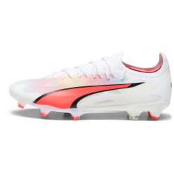 PUMA Ultra Ultimate FG/AG Fußballschuhe 01 - PUMA white/PUMA black/fire orchid 38