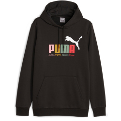 PUMA Essentials+ Multicolor Fleece Hoodie Herren