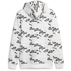 PUMA Essentials+ Logo Lab Print Fleece Hoodie Herren