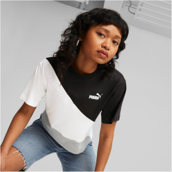 PUMA Power Cat Cropped T-Shirt Damen
