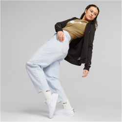 PUMA Essentials Tape Fleece Kapuzenjacke Damen