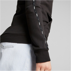 PUMA Essentials Tape Fleece Kapuzenjacke Damen
