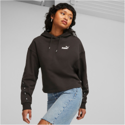 PUMA Essentials Tape Fleece Hoodie Damen