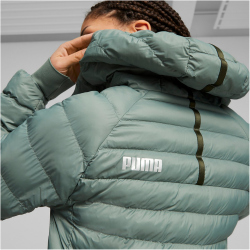 PUMA PackLite Primaloft Long Hooded Winterjacke Damen 44 - eucalyptus XS