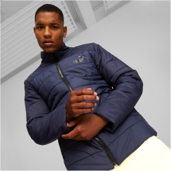 PUMA Ess+ Metallic Winterjacke Herren 06 - peacoat S