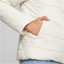 PUMA ESS Hooded Winterjacke Damen 87 - alpine snow XS
