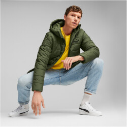 PUMA ESS Hooded Winterjacke Herren 31 - myrtle XL
