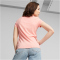 PUMA Ess+ Metallic Logo T-Shirt Damen 65 - peach smoothie S