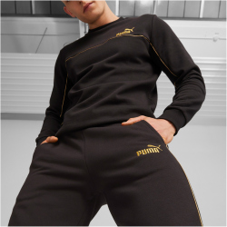 PUMA Essentials+ Minimal Gold Fleece Jogginghose Herren 01 - puma black XS