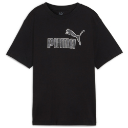 PUMA Essentials+ Marbleized Cropped Relaxed T-Shirt Damen...