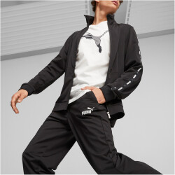 PUMA Tape Polyester Trainingsanzug Herren 01 - puma black S