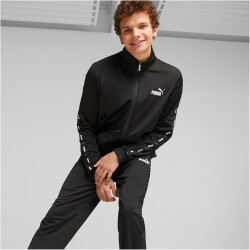 PUMA Tape Polyester Trainingsanzug Herren 01 - puma black S