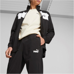 PUMA Polyester Trainingsanzug Herren 01 - PUMA black S