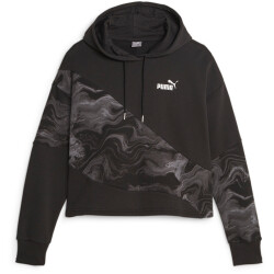 PUMA Power Cat Marbleized Hoodie Damen 01 - PUMA black S