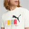 PUMA Essentials+ Multicolor T-Shirt Herren 65 - warm white S
