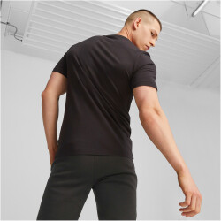 PUMA Essentials+ Multicolor T-Shirt Herren 01 - puma black M