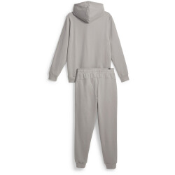 PUMA Feel Good Hooded Sweat Jogginganzug Herren 14 - concrete gray L