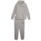 PUMA Feel Good Hooded Sweat Jogginganzug Herren 14 - concrete gray L