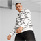 PUMA Essentials+ Logo Lab Print Fleece Hoodie Herren 02 - puma white M