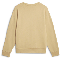 PUMA Better Essentials Fleece Sweatshirt Damen 84 - sand dune XS