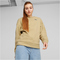 PUMA Better Essentials Fleece Sweatshirt Damen 84 - sand dune XS