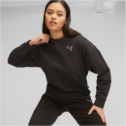 PUMA Better Essentials Fleece Sweatshirt Damen 01 - puma black L