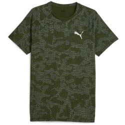 PUMA Evostripe Print T-Shirt Herren 31 - myrtle L