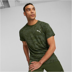 PUMA Evostripe Print T-Shirt Herren 31 - myrtle L