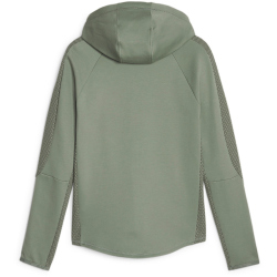 PUMA Evostripe Kapuzenjacke Damen 44 - eucalyptus XS